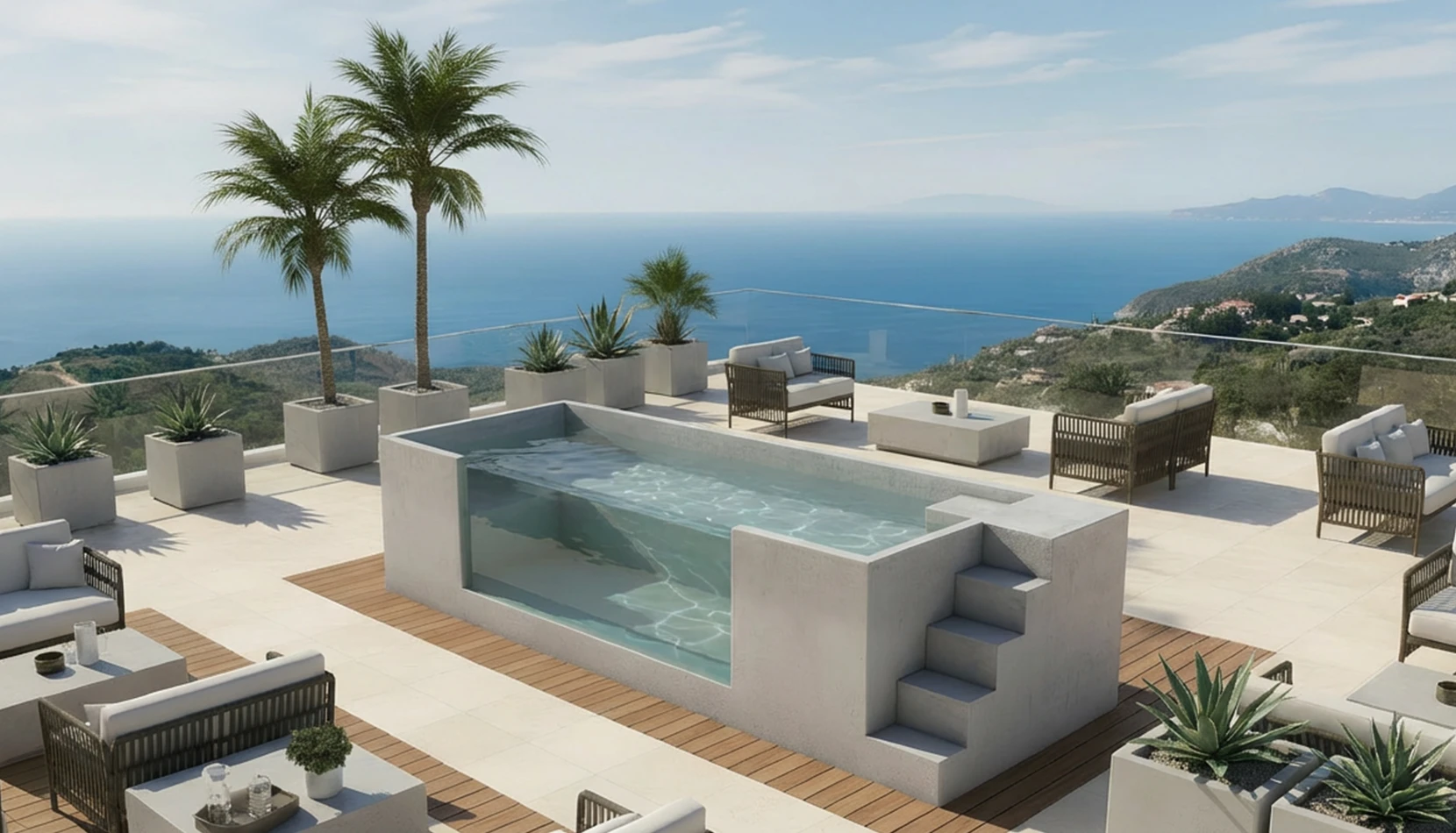 Aqua Luxe Pools - Modelo Neutro Grey